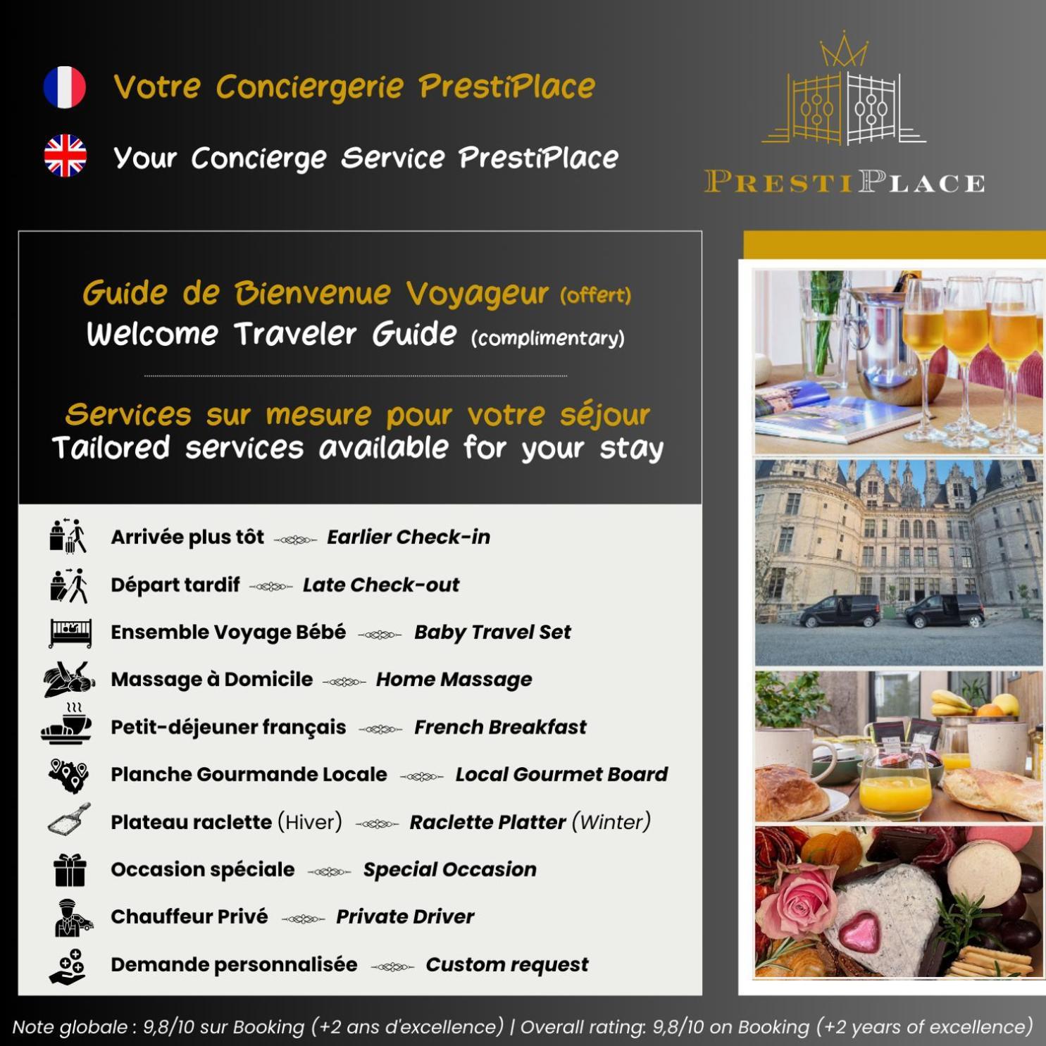 Le Baleschoux - Parking - Prestiplace Collection Tours Exteriör bild